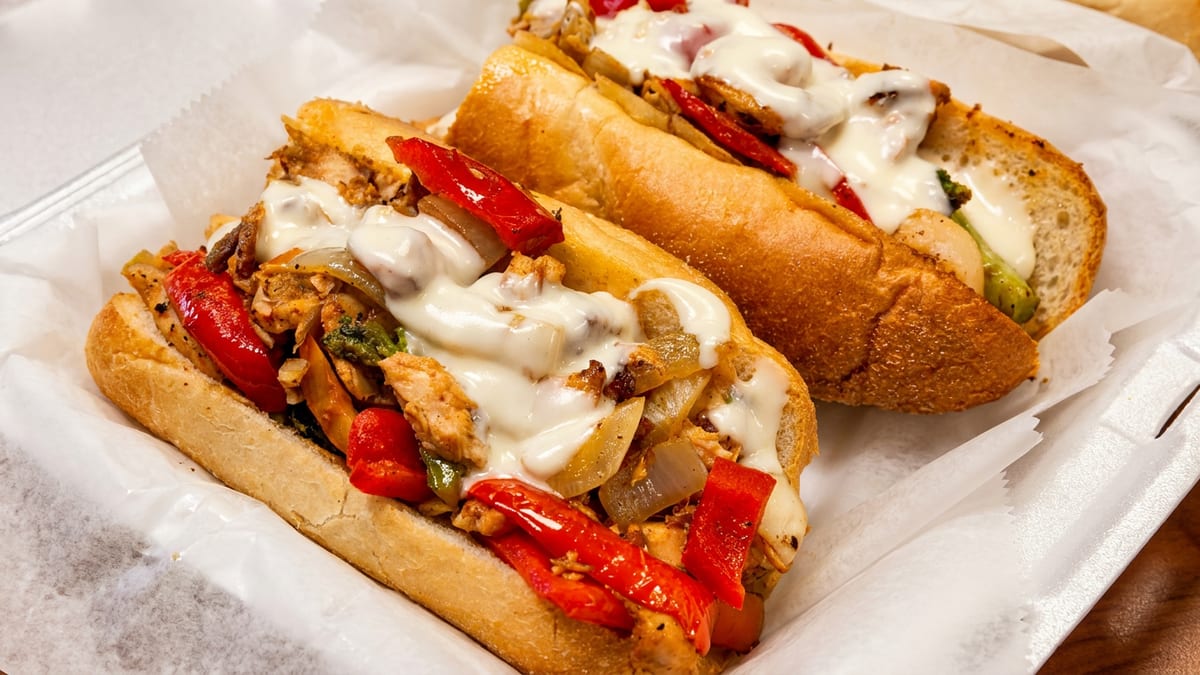 The Original Seafood Cheesesteak