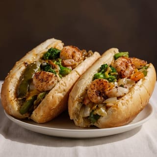 Seafood Cheese Steak